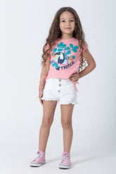 Tropical Parrot Crop T-shirt